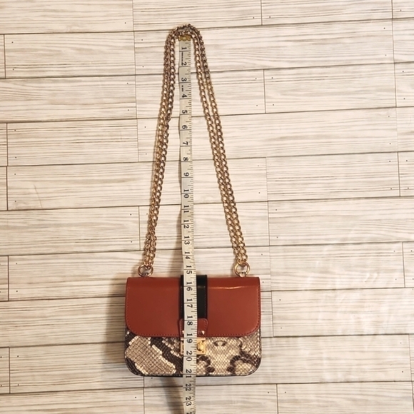 Madewell Shoulder Purse The Transport Camera Bag: Snake  Stylish snakeskin Multicolored Shoulder Crossbody Bag